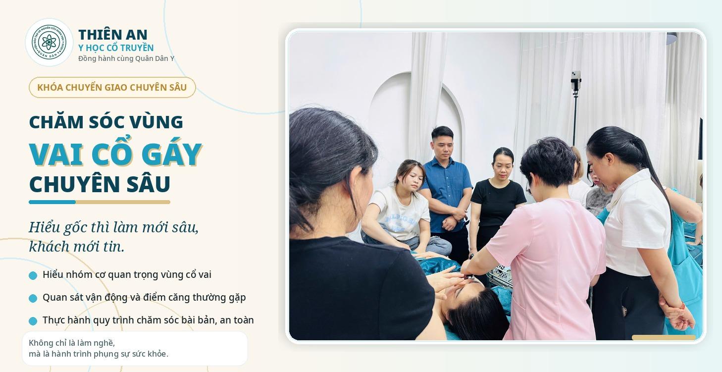 Ảnh giới thiệu khóa Cổ vai gáy chuyên sâu